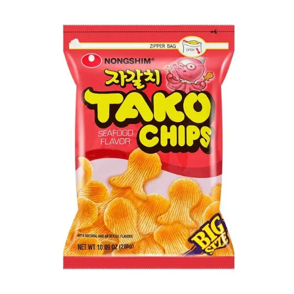 [Nongshim] Tako Chips / 농심 자갈치 (Big Size 286g)