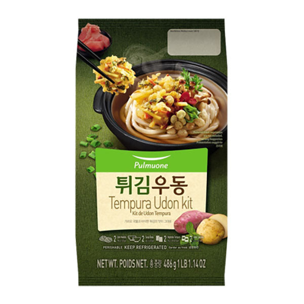 [Pulmuone] Premium Tempura Udon / 풀무원 튀김 우동 (486g)