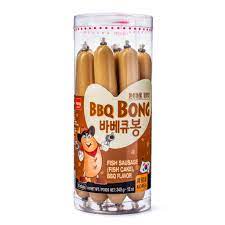 WANG BBQ BONG FISH SAUSAGE 340G / 왕 바베큐봉 소시지 340G