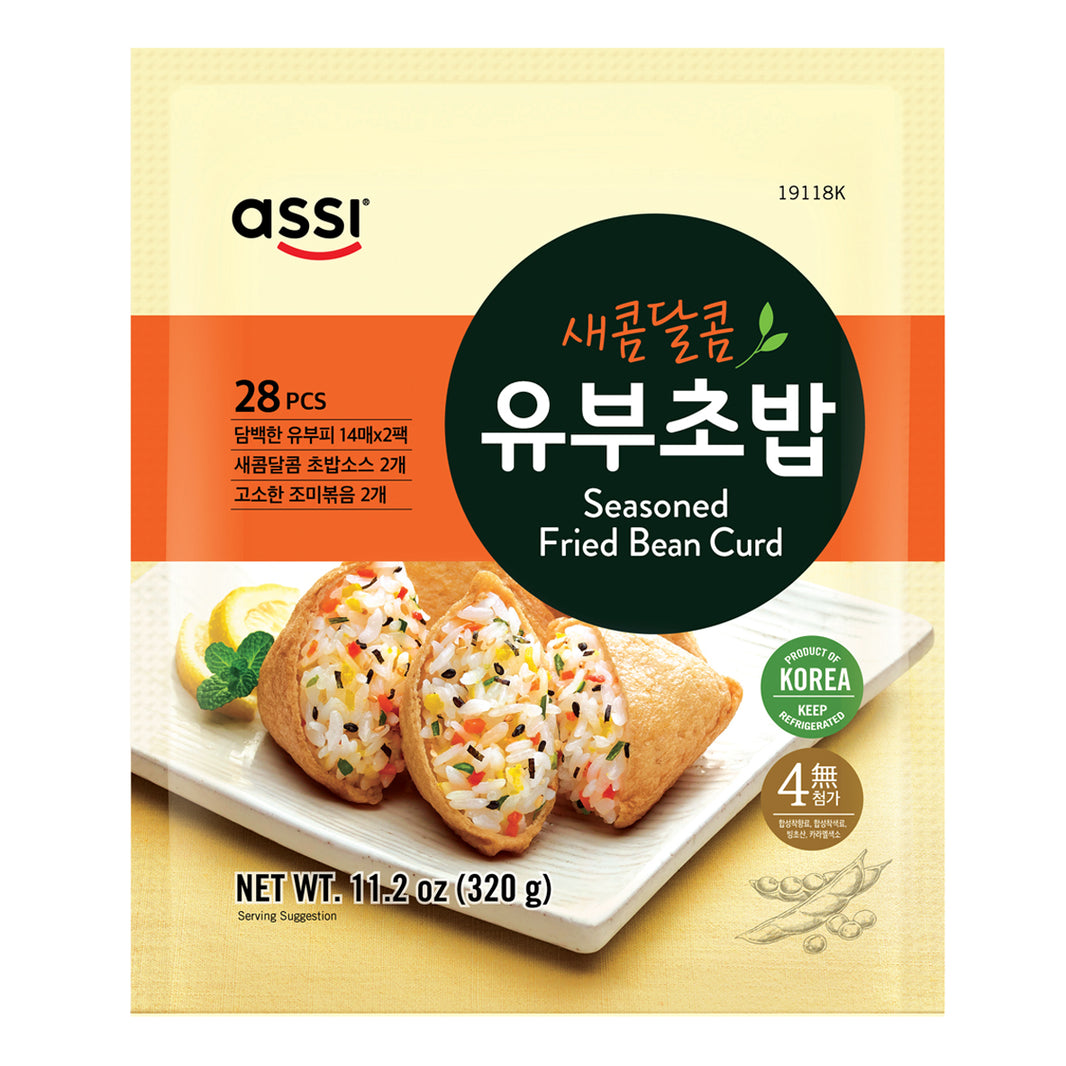 [Assi] Seasoned Fried Bean Curd / 아씨 새콤달콤 유부 초밥 (320g)