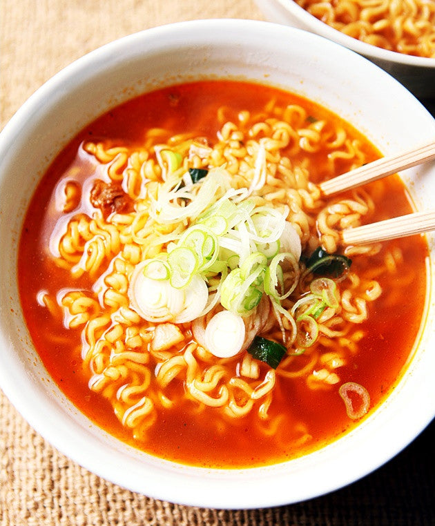 Ottogi Jin Ramen SPICY 4.23oz x 4, 오뚜기 진라면 매운맛 멀티 120g x 4