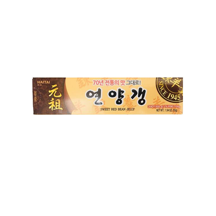 [Haitai] Sweet Red Bean Jelly / 해태 연양갱 (10pk)