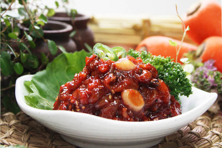 [Hansol] Salted & Seasoned Small Octopus / 한솔 꼴뚜기 젓갈 (8oz)