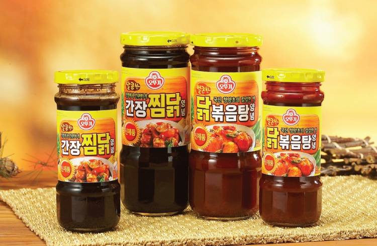 [Ottogi] Korean BBQ Sauce with Soy Sauce for Chicken/오뚜기 간장찜닭 양념 (480g)