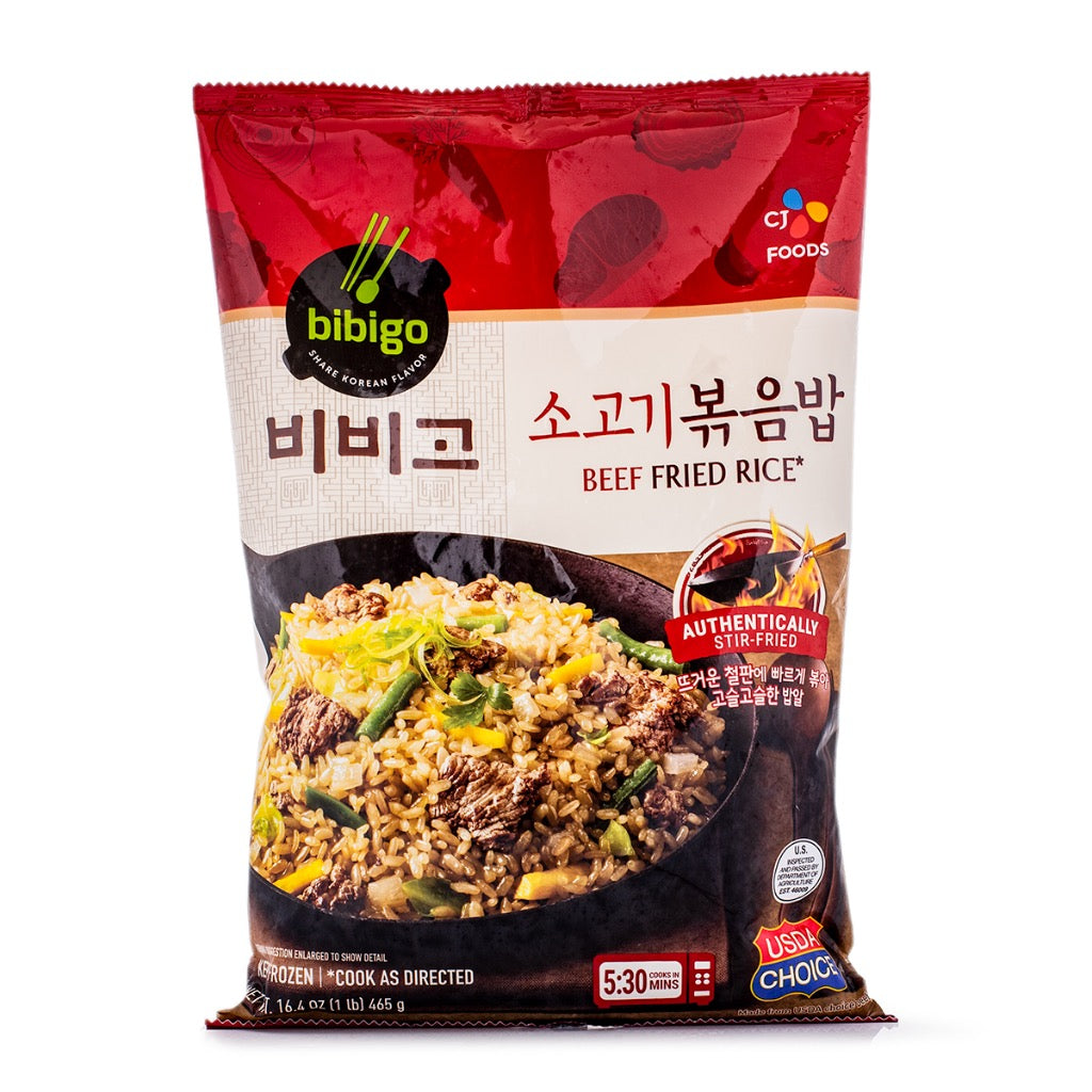 [Bibigo] Beef Fried Rice / CJ 비비고 소고기 볶음밥 (465g)
