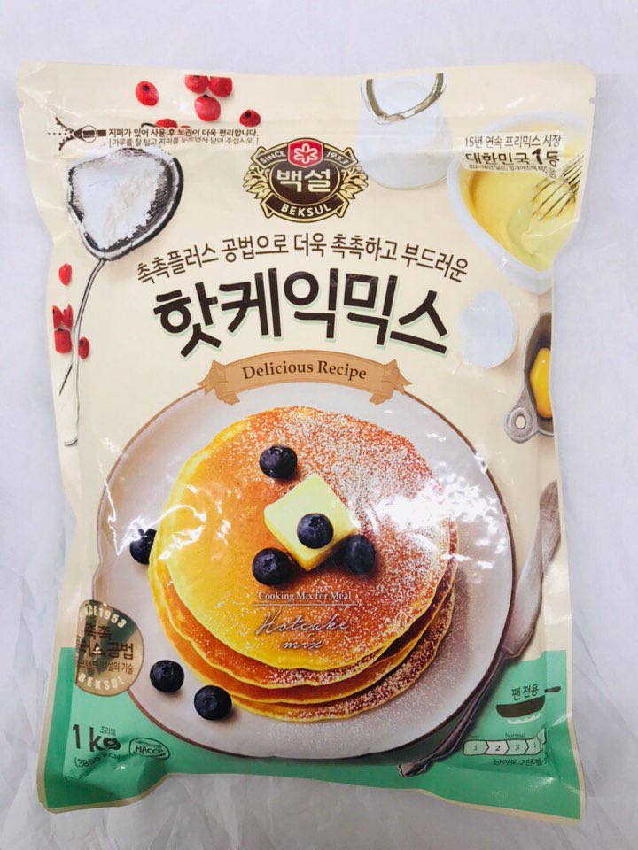 [Beksul] Hot Cake Mix / 백설 핫케익 믹스 (1kg)