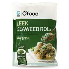 [O'Food] Fried Leek Seaweed Roll Original / 청정원 오푸드 부추 김말이 튀김 (500g)