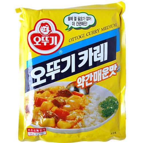 [Ottogi] Curry Medium / 오뚜기 카레 약간 매운맛 (100g or 1kg)