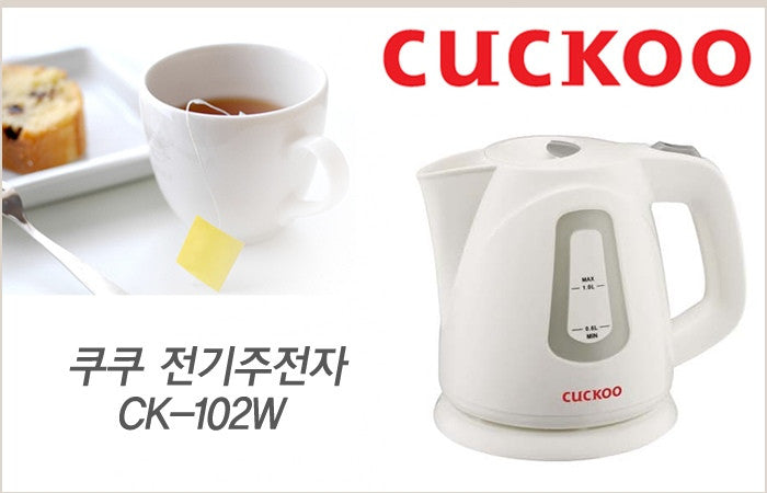 [Cuckoo] Electric Kettle / 쿠쿠 전기 주전자 (CK-102W) (1L, White)
