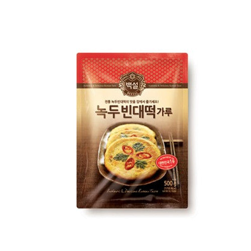 [Beksul] Mung Bean Pancake Powder / 백설 녹두 빈대떡 가루 (500g)