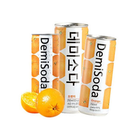 [Dong-A] Demisoda Orange / 동아 데미소다 오렌지 (6pk)