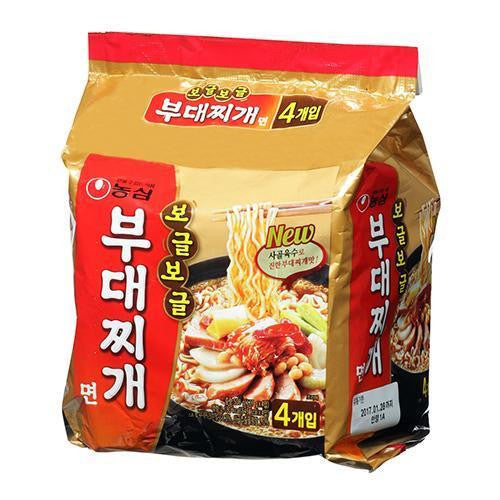 [Nongshim] Budae Jjigae Ramen / 농심 부대찌개 라면 (4pks)