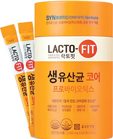 [Chong Kun Dang] Lacto-Fit Probiotics Core / 종근당 생 유산균 코어 (2000mgX60pk)