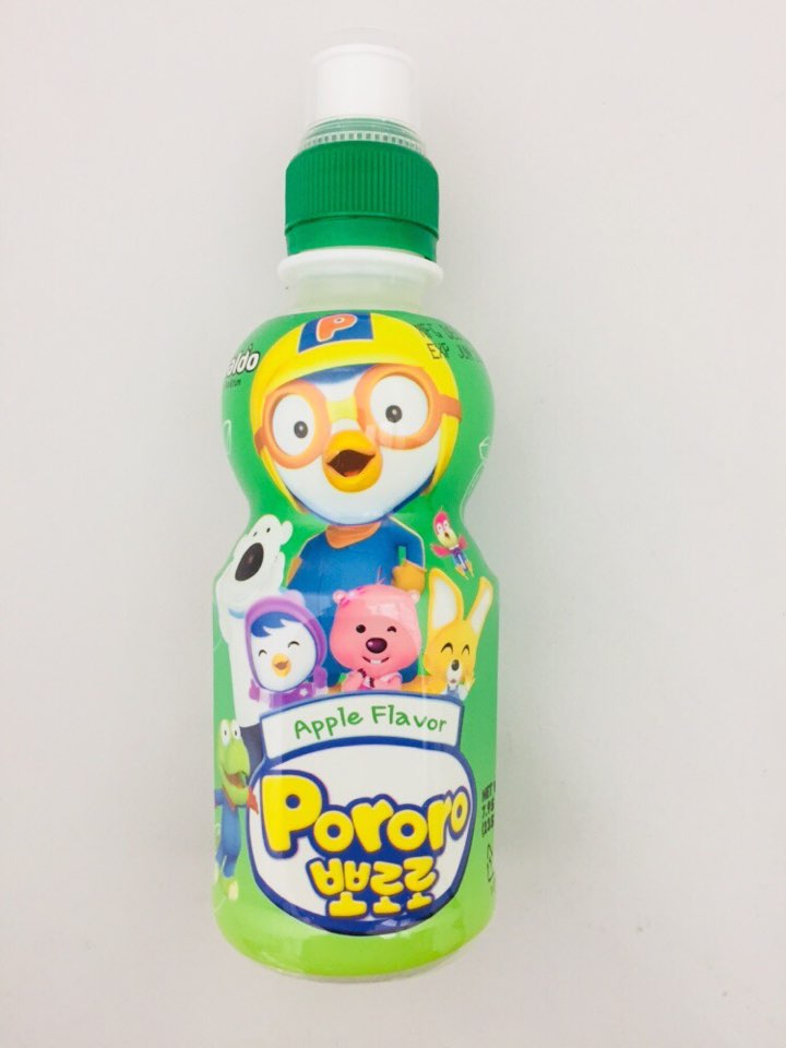 [PALDO] Pororo Apple Flavor Drink / 팔도 뽀로로 드링크 사과 (7.95oz x6pk)