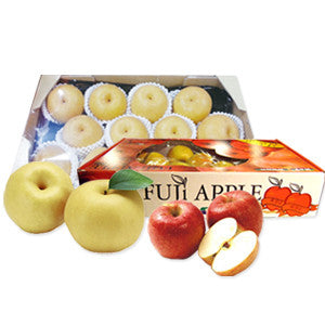 [HY] Korean Pear + Fuji Apple / 한국 배 (1box) + 후지 사과 (1box)