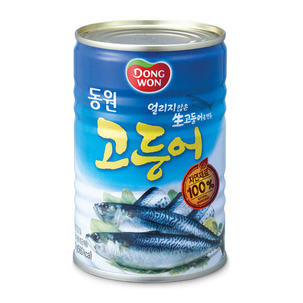 [Dongwon] F&B Boiled Mackerel / 동원 고등어 (14.1 oz/400g)