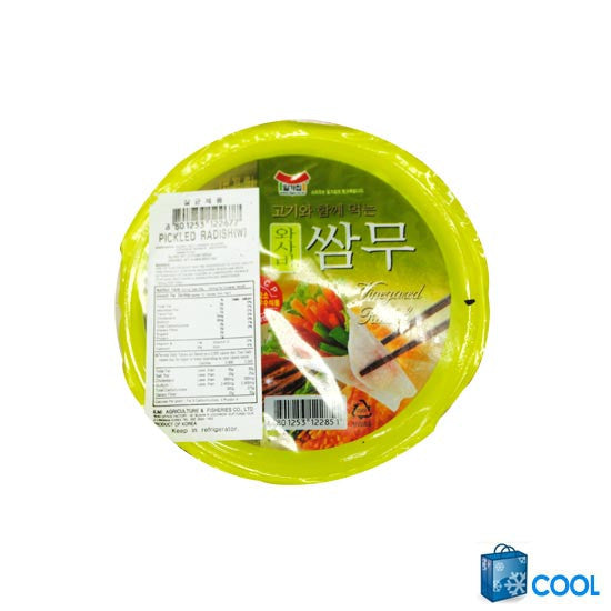 [Ilga] Pickled Radish Wraps Wasabi / 일가집 와사비 쌈무 (350g)