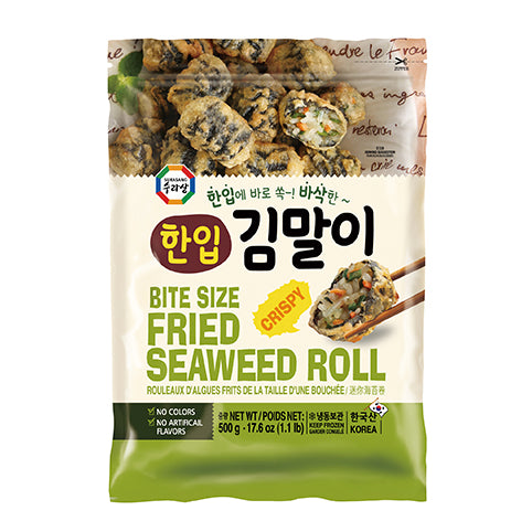 [Surasanng] Bite Size Crispy Seaweed Roll / 수라상 한입 김말이 튀김 (500g)