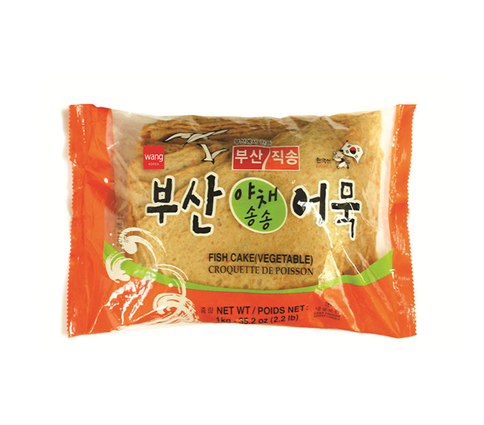 [Wang] Busan Fish Cake Vegetable / 왕 야채송송 부산 어묵 (1kg)