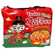 [Samyang] Spicy Chicken Flavor Noodle Kimchi / 삼양 불닭볶음면 김치 (5pks)