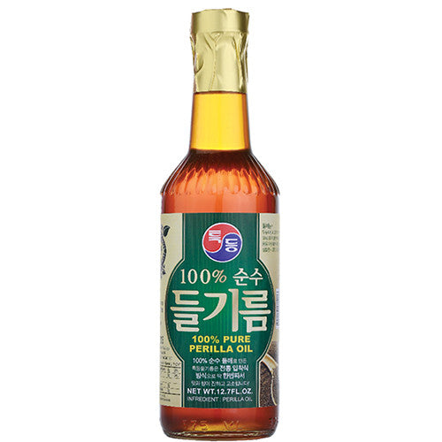 [특등] 100% Pure Perilla Oil 12.7oz / 특등 100% 순수 들기름 (12.7oz)