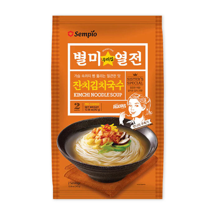 [Sempio] Kimchi Noodle Soup / 샘표 별미열전 잔치 김치 국수 (342g/2인분)
