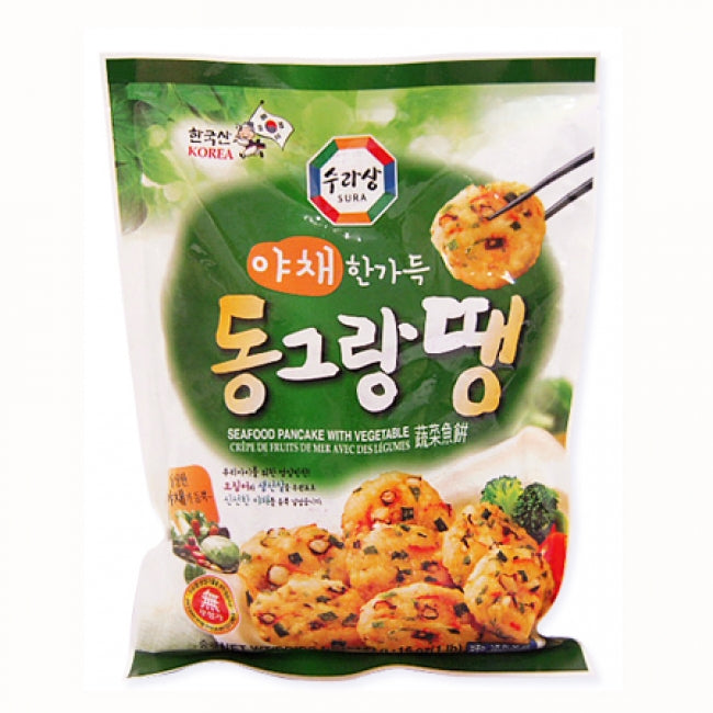 [Surasang] Seafood Pancake with Vegetable / 수라상 야채 동그랑땡 (16oz)