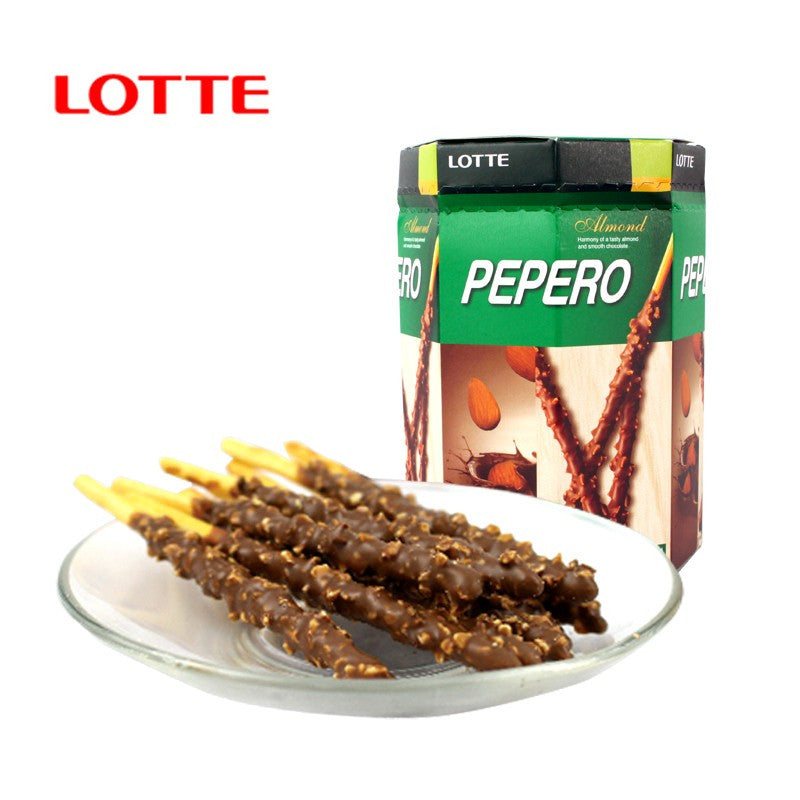 [Lotte] Almond Pepero / 아몬드 빼빼로(128g)