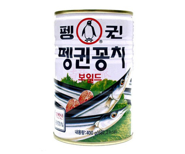 [Penguin] Boiled Makerel Pike / 펭귄 꽁치 (400g)