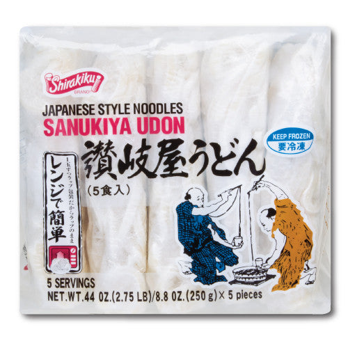 [Shirakiku] Sanukiya Udon / Shirakiku 사누끼 우동 2.75LB (5pk)