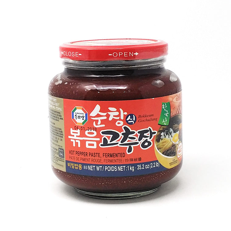 [Surasang] Fermented Hot Pepper Paste for Bibimbap / 수라상 순창식 볶음 고추장 비빔밥용 (1kg)