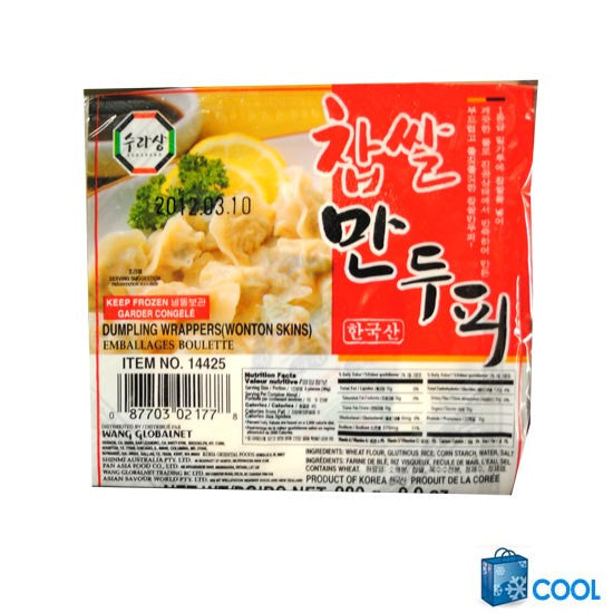 [Surasang] Dumpling Wrappers / 수라상 찹쌀 만두피 (280g)