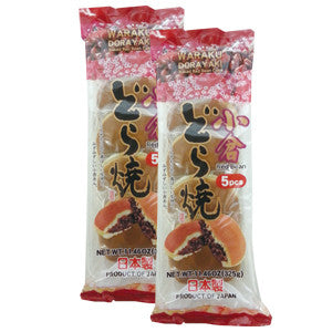 [Waraku] Red Bean Dorayaki / 와라쿠 단팥 도라야끼 (325g)